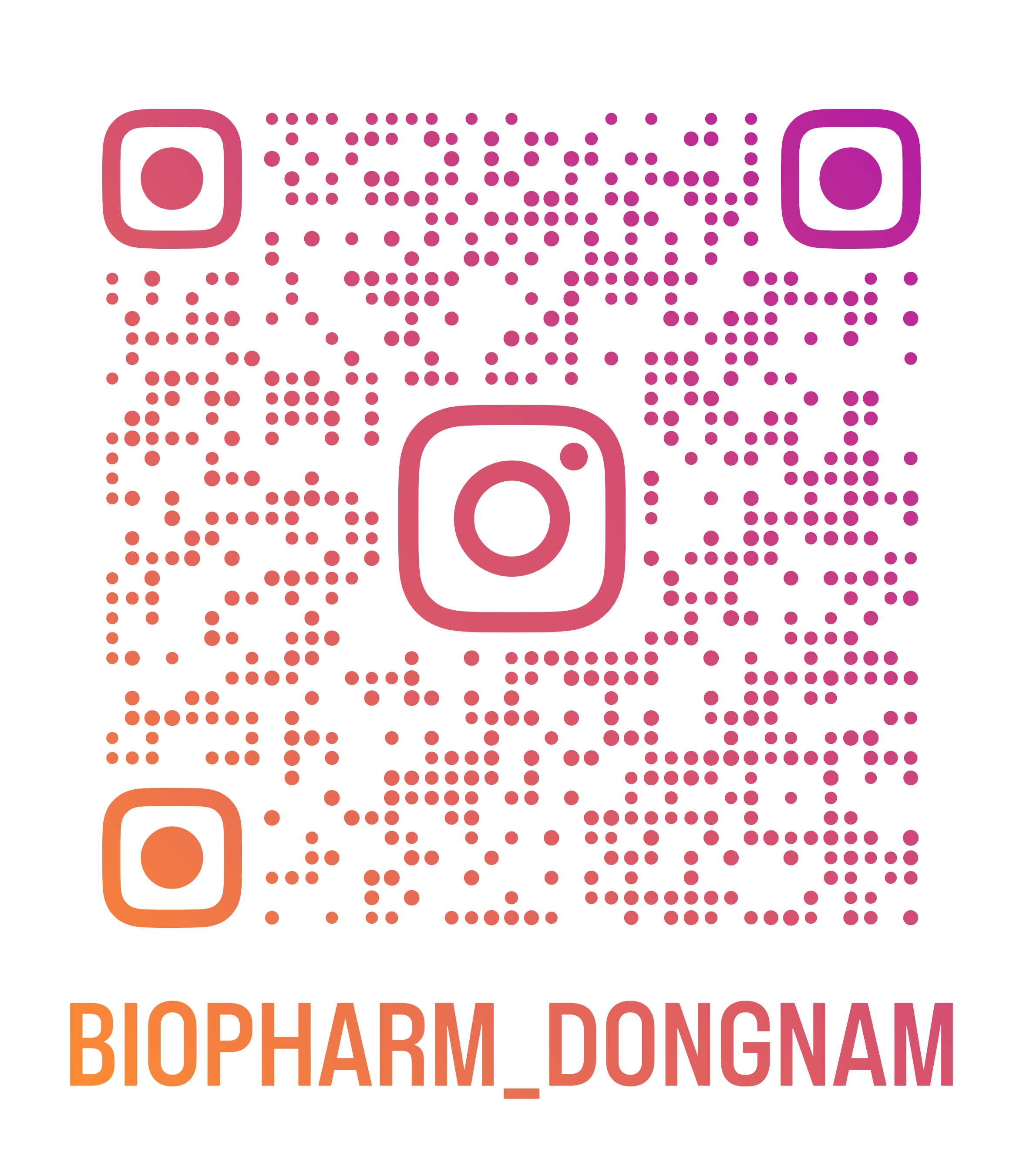 바이오제약학과 인스타 QR 대표이미지